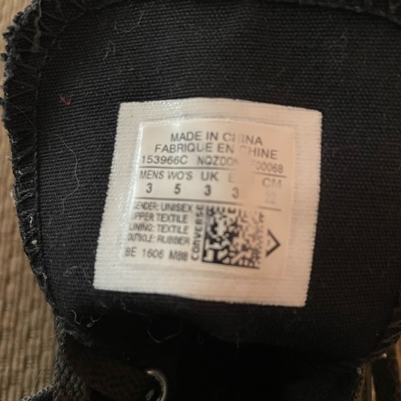 Converse Chuck Taylor All Star Hi Army Green Men's 3 Womens 5 Casual Shoes - Picture 4 of 4